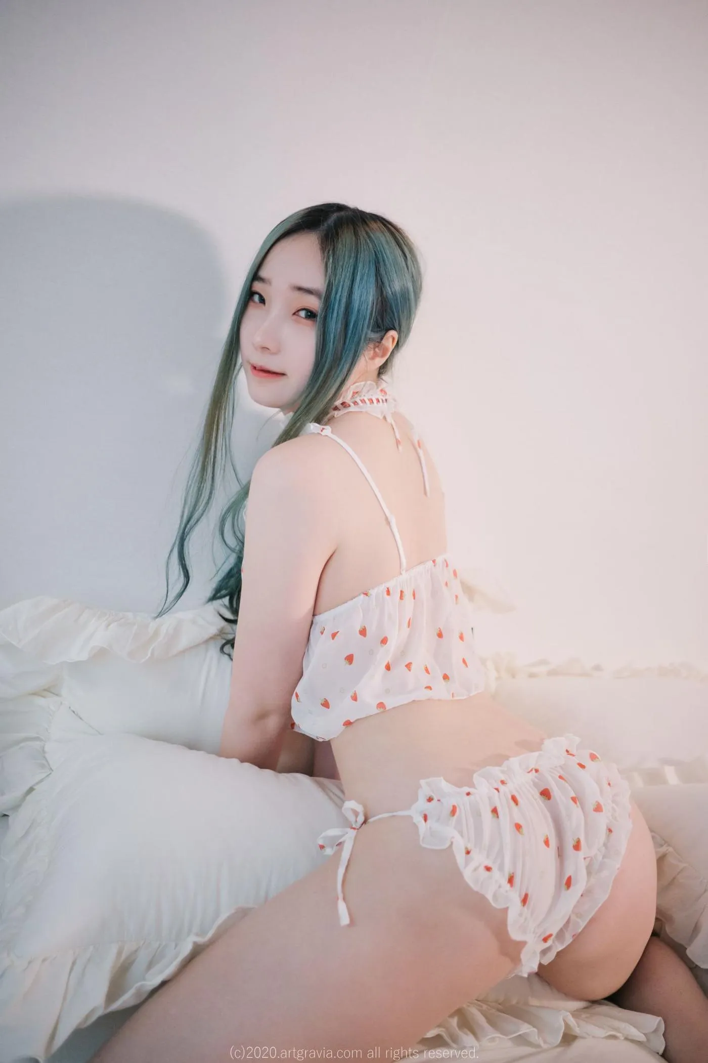 Bambi밤비 – NO.02 可爱草莓 [84P]插图7